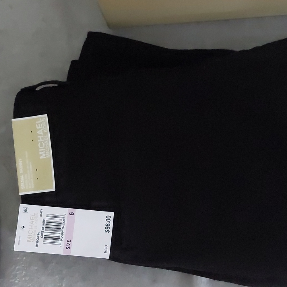 Michael Kors High-Rise Skinny Leg Jeans